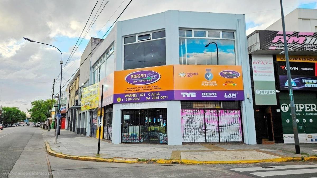 Oficina/Showroom /Local 1° piso en  Excelente Zona Comercial Warnes y Dorrego