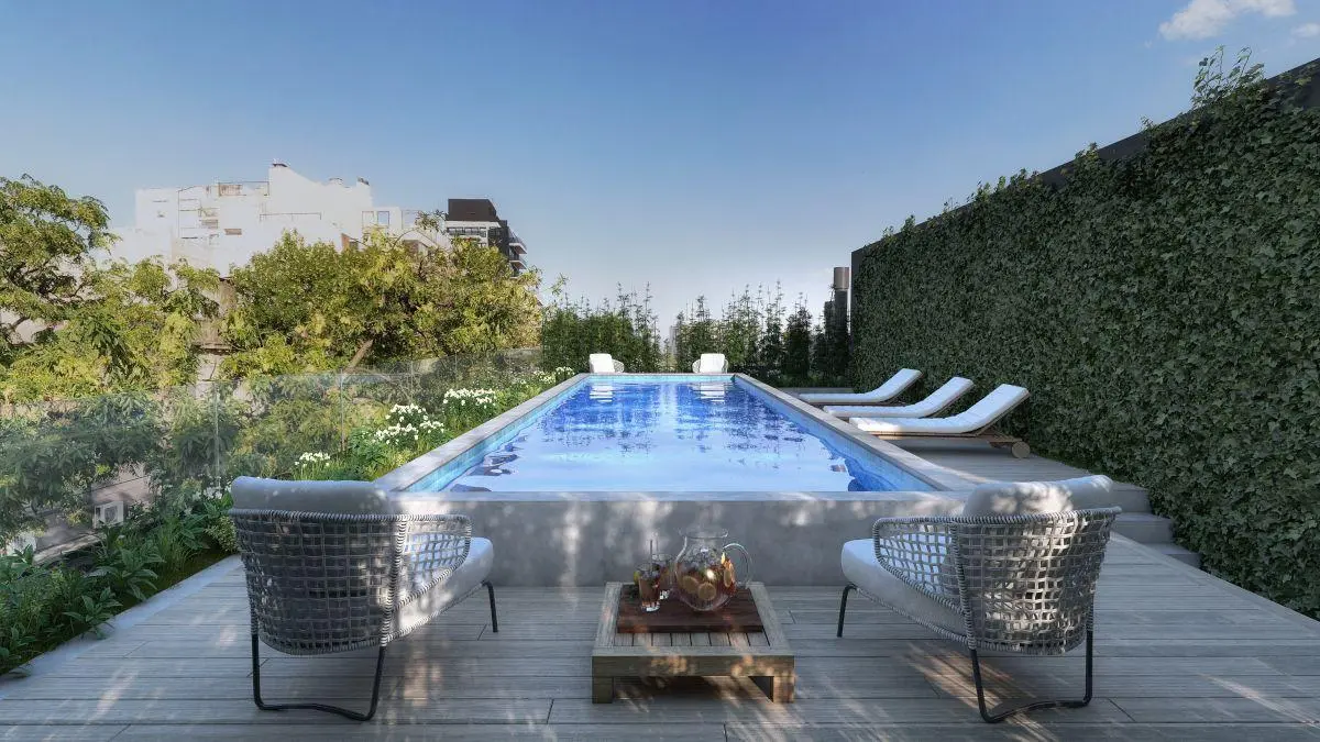 Dúplex a estrenar de 4 ambientes con terraza, parrilla y pileta propias. 5