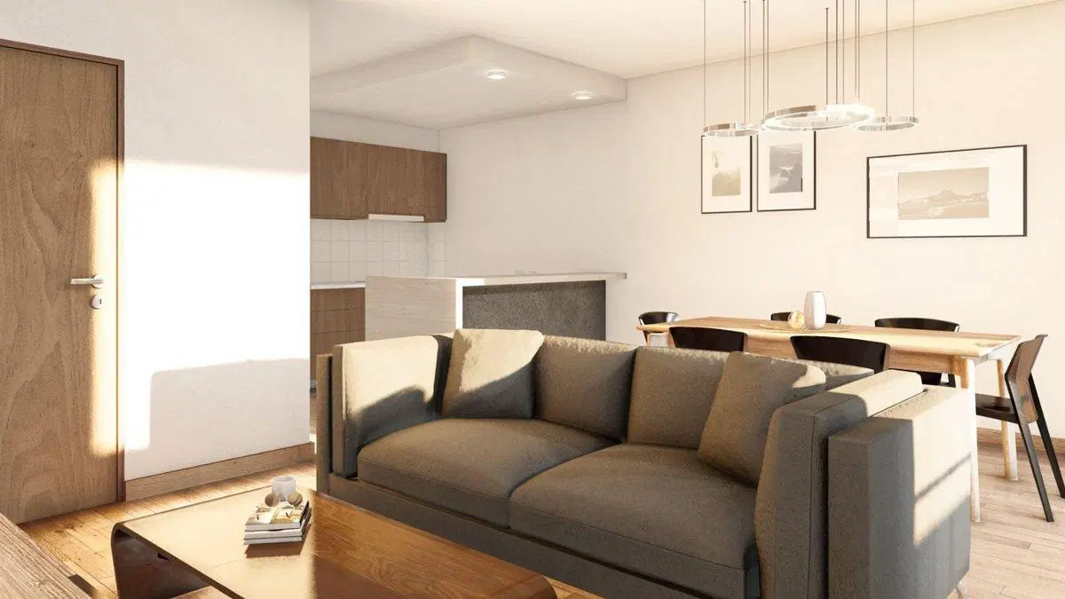 DPTO 2 DORM EN CONSTRUCCION EDIF. CONFORT BROWN 4