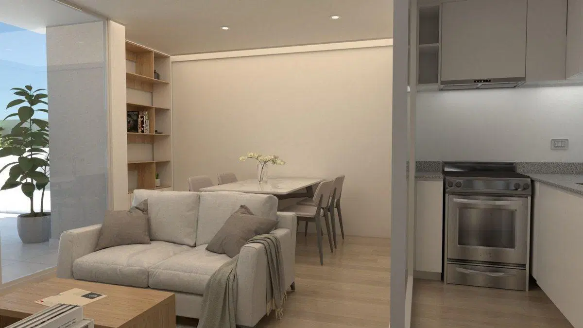 DPTO DE POZO PREMIUM 2 DORM EDIF CONFORT RIVADAVIA 3