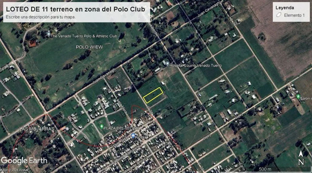 Lote en zona del Polo Club (Lote C= 250m2) 3