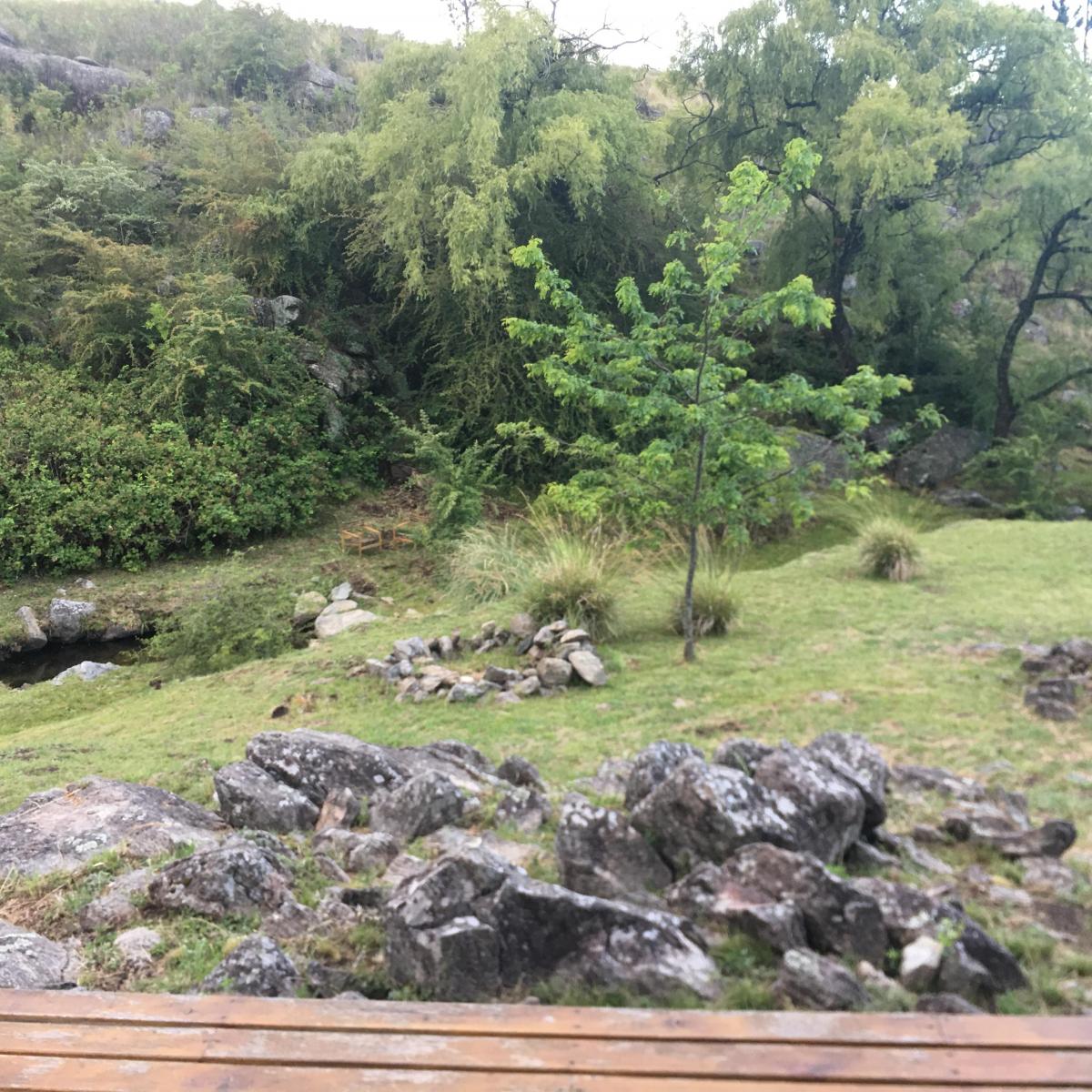 Permuto por Departamento en Capital Federal, Cabaña Situada en Loma del Tigre, V 4