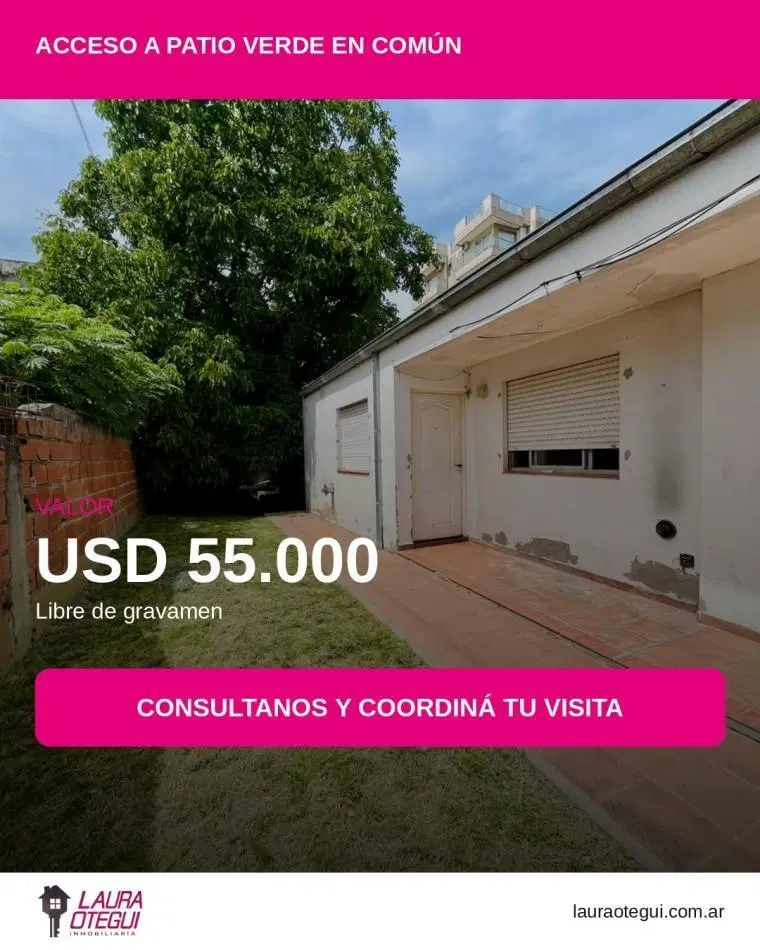 VENTA DEPTO PLANTA BAJA ZONA CENTRO 2