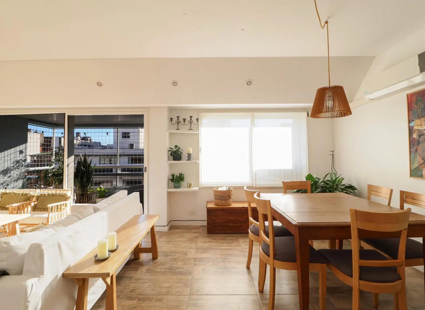 Departamento en Recoleta, 3 ambientes con balcón y lavadero 5