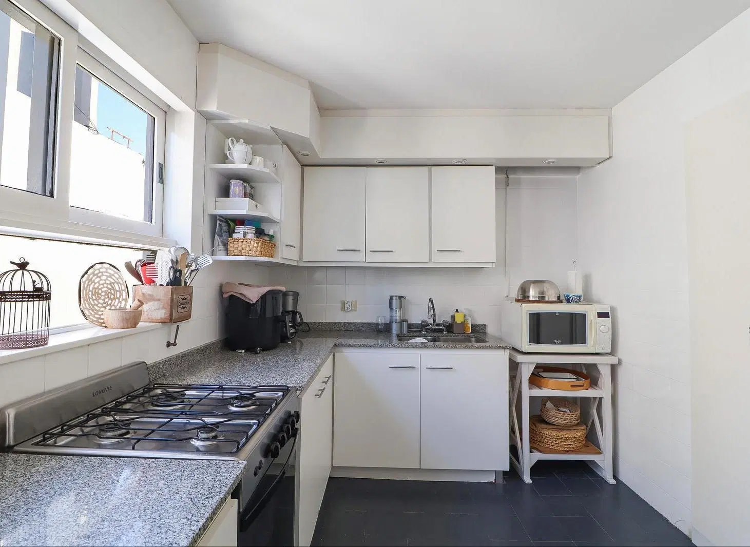 Departamento en Recoleta, 3 ambientes con balcón y lavadero 4