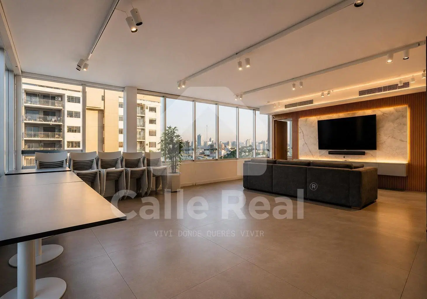 Dos ambientes amoblado en CASA CRESPO full amenities 3