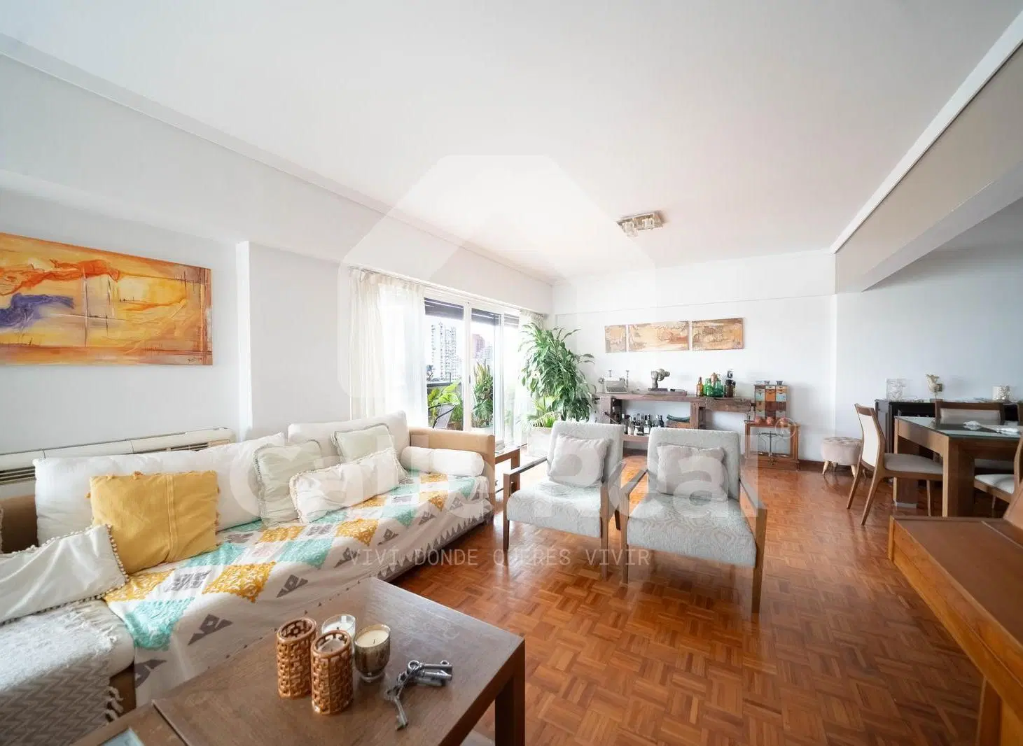 Departamento en Belgrano piso alto 1