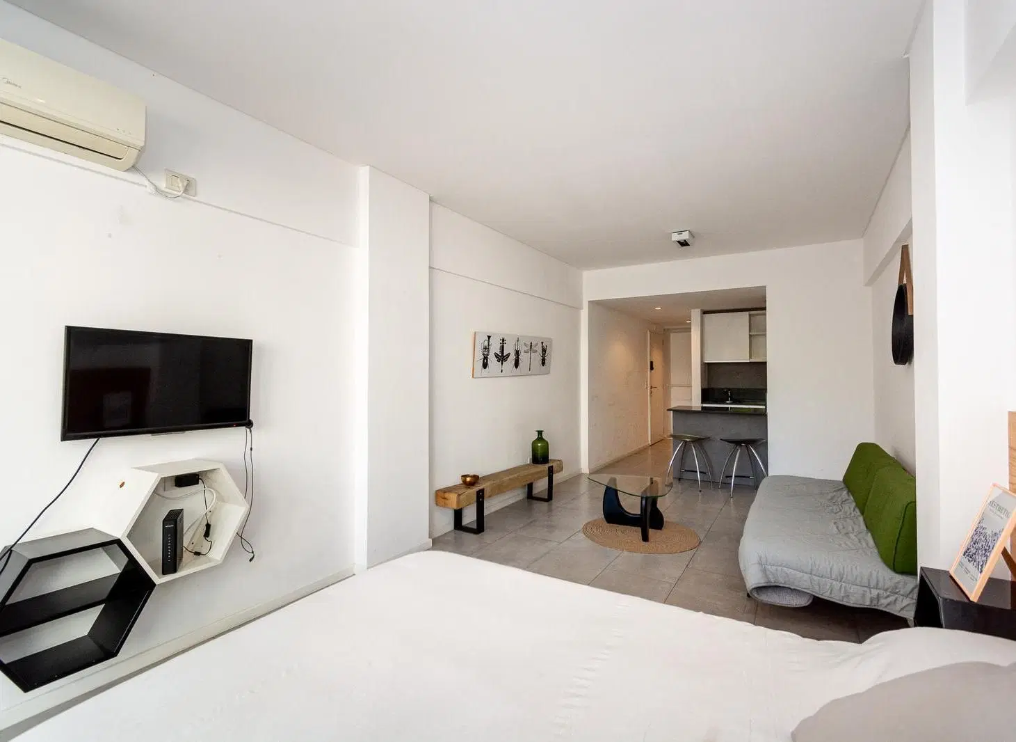 Departamento monoambiente en alquiler amoblado en Palermo Soho 3