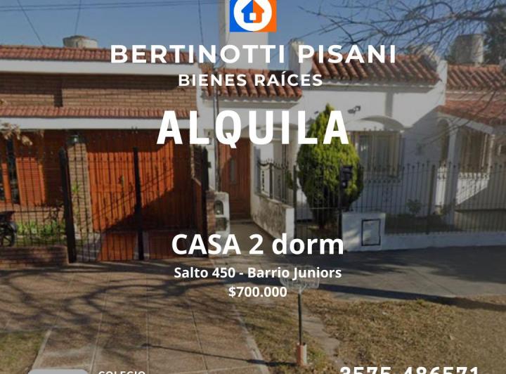 CASA EN ALQUILER - SALTO 450 - BARRIO JUNIORS 4