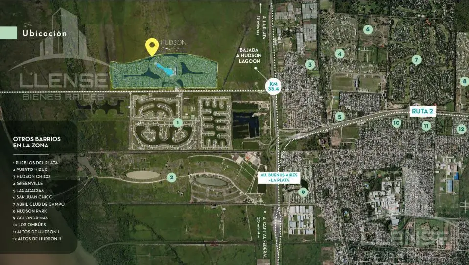 Lote 603m2 en etapa 3 en venta - FINANCIACIÓN - Hudson Lagoon 1