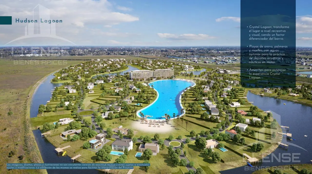 Lote 925m2 a la laguna en etapa 3 en venta - FINANCIACIÓN - Hudson Lagoon 2