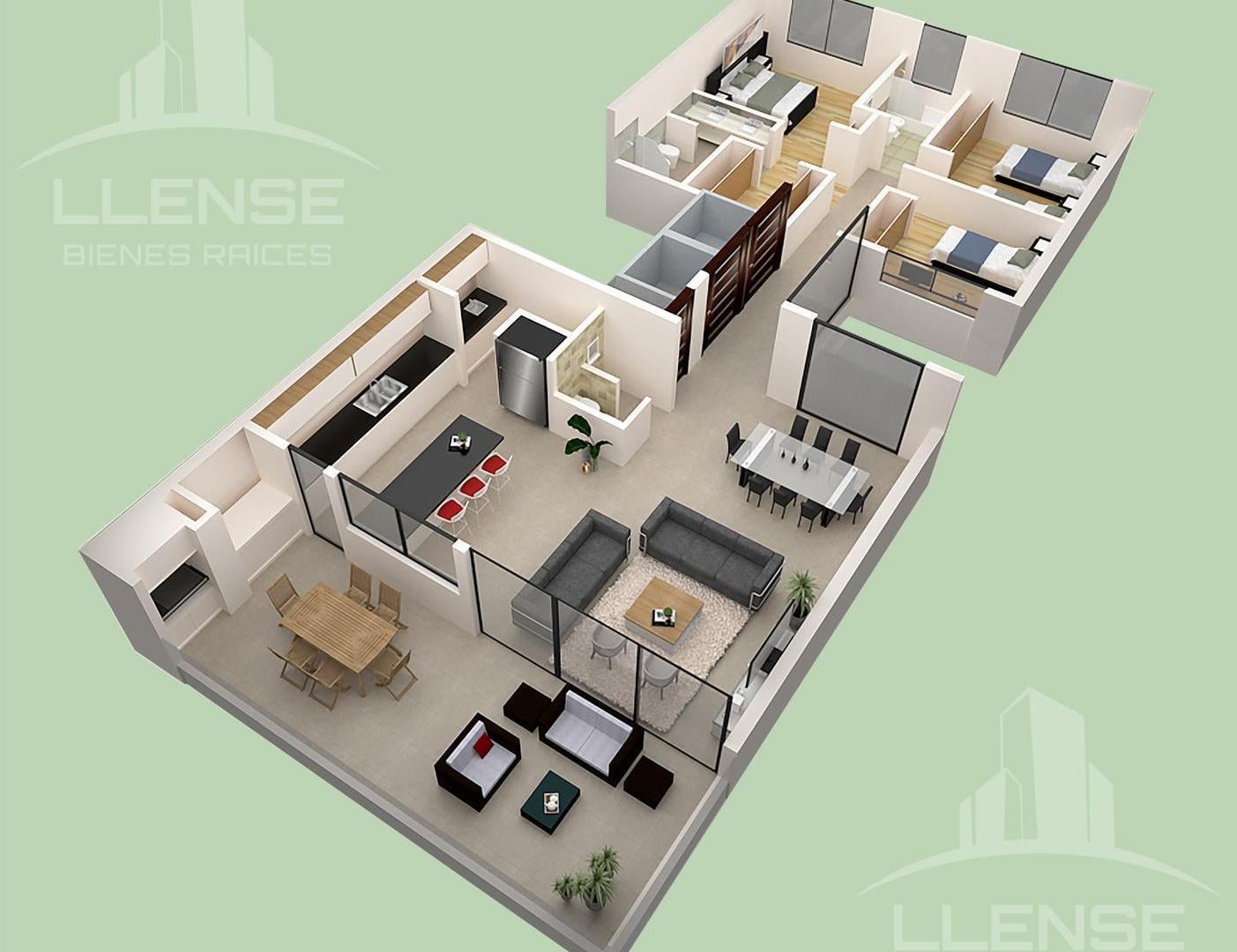 Foto de Departamento 4 ambientes piso completo con vista al río a estrenar en, imagen 4