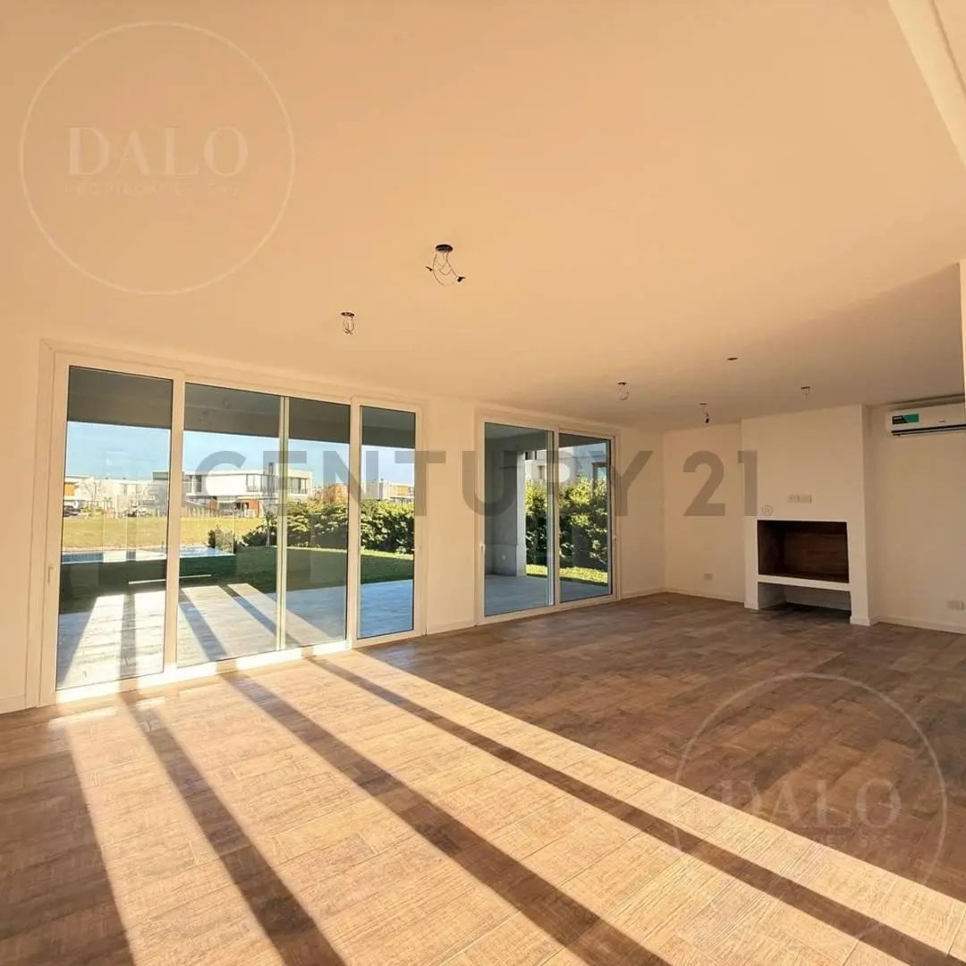 Divina casa a estrenar en venta en Virazón Nordelta Tigre  – 6 ambientes, 4 suites , vista al lago y 2