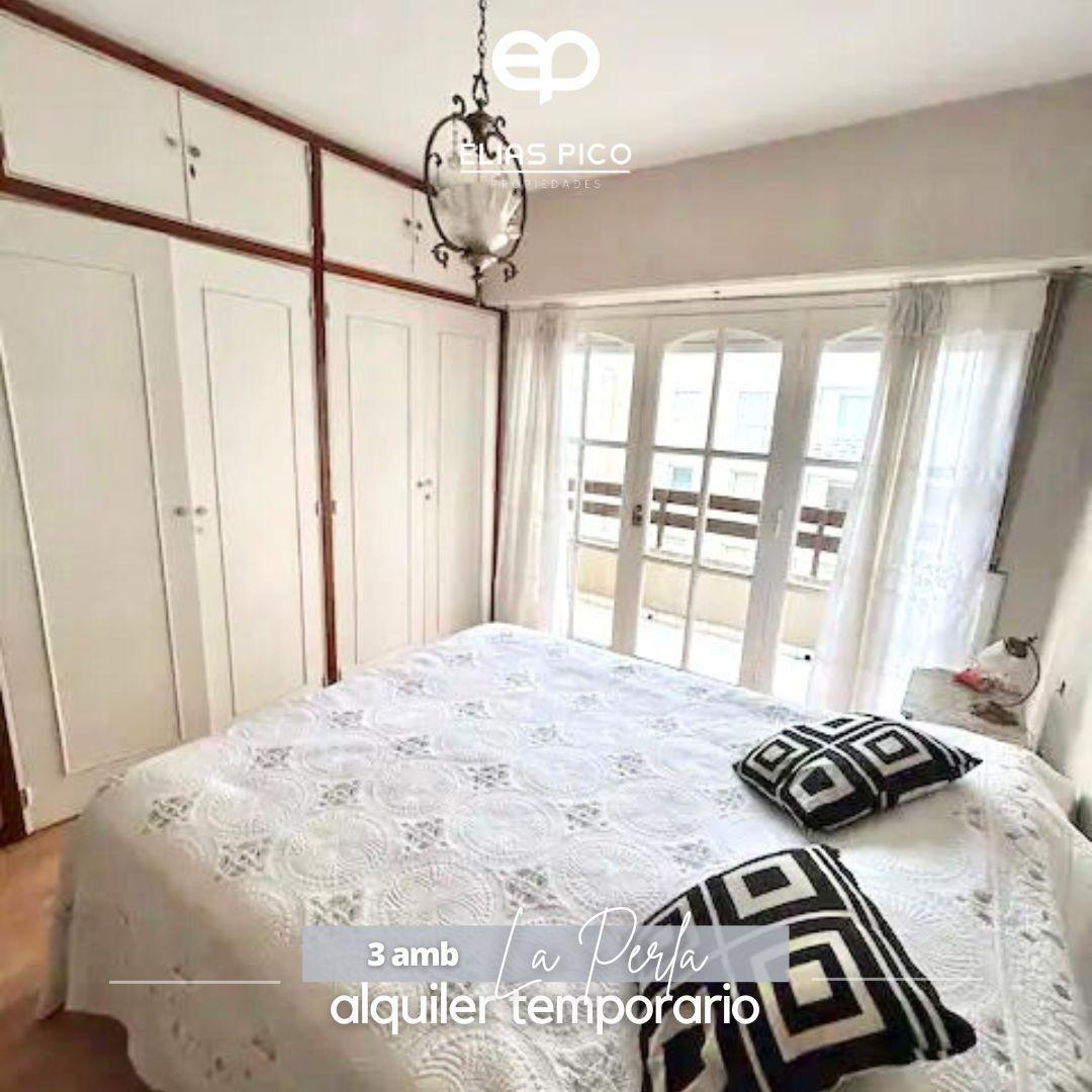 ALQUILER TEMPORARIO Hermoso 3 amb zona La Perla
