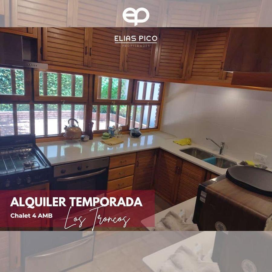 Foto de ALQUILER TEMPORADA Chalet 4 AMB - zona Los Troncos MDP, imagen 4