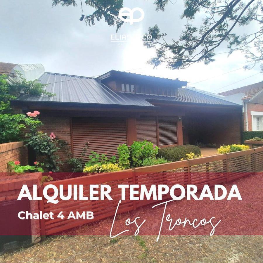 Foto de ALQUILER TEMPORADA Chalet 4 AMB - zona Los Troncos MDP, imagen 1