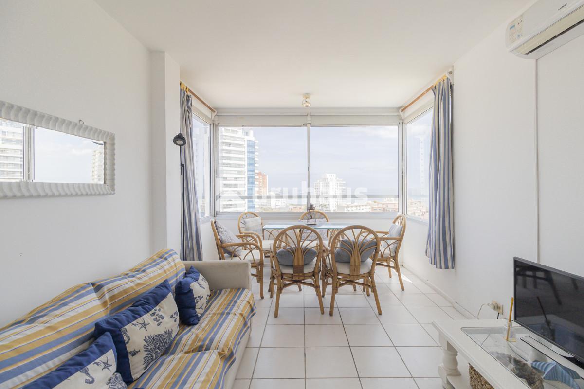 Foto de VENTA APARTAMENTO DOS DORMITORIOS PUNTA DEL ESTE EDIFICIO CAP FERRAT, imagen 4