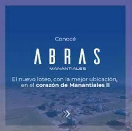 Lote Abras de Manantiales (Residencial) 3