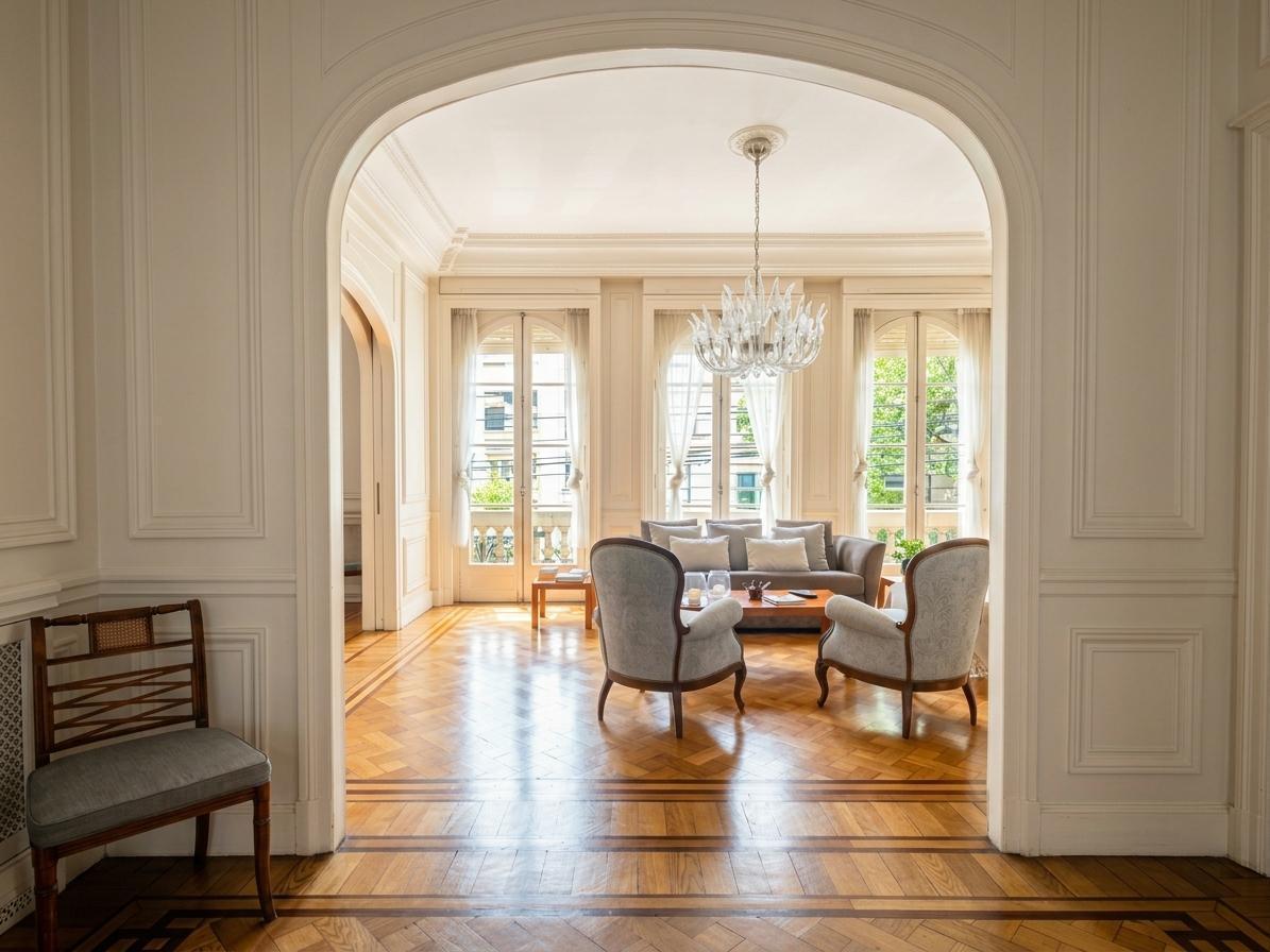 Foto de Venta de Departamento en Recoleta. Piso Francés Exclusivo, imagen 1