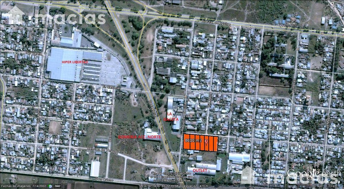 Terreno en Acceso Norte, Ideal Para Comercial, Naves, Depósitos, Corralón. 1