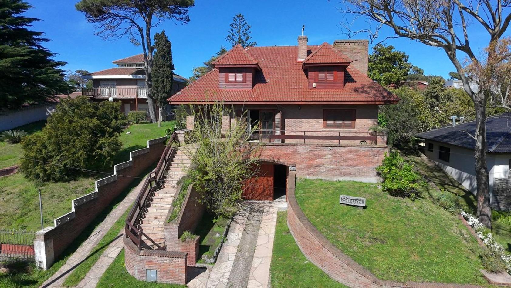Casa con patio para 8 personas