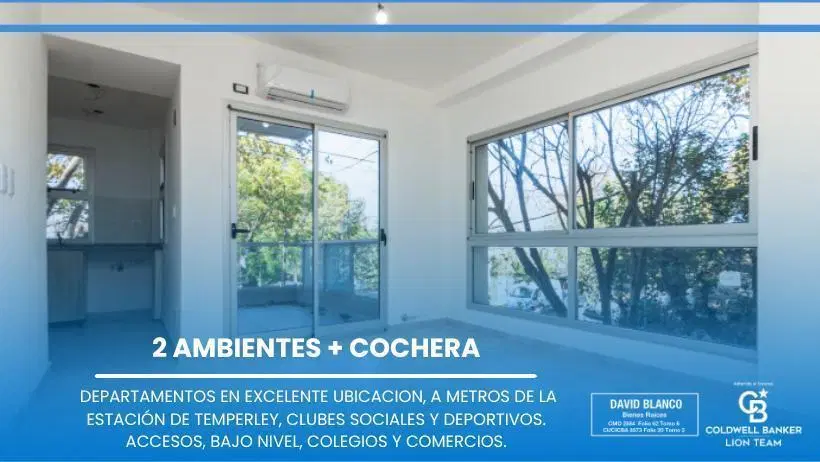 Depto en Temperley, 2 Y 3 ambientes, a estrenar, lomas de zamora, balcon, apto credito, permuta 5