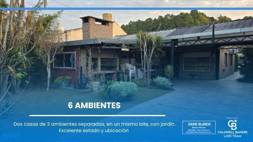 Casa en Lomas De Zamora, multifamiliar, 2 casas, jardin, quincho, fondo 3