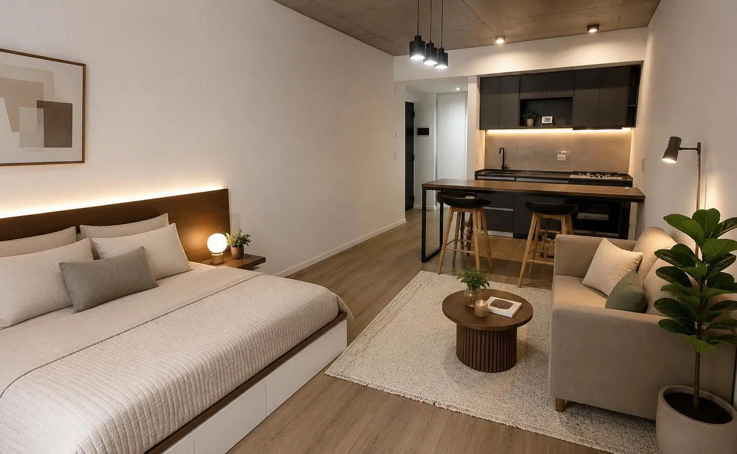 Departamento en venta con balcon y amenities 1