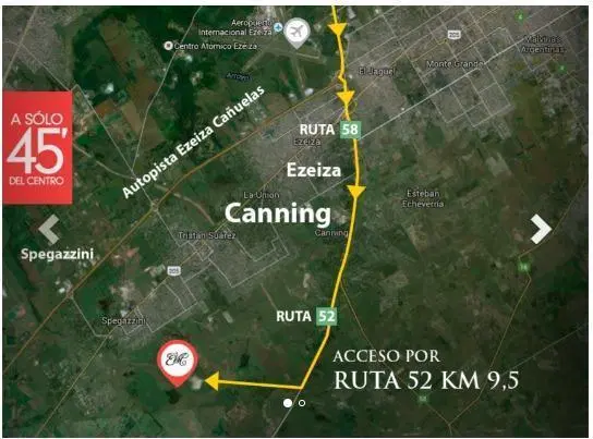 Venta, Terreno, lote, ezeiza, canning, cañuelas, maximo paz, estancia Villa Maria 4