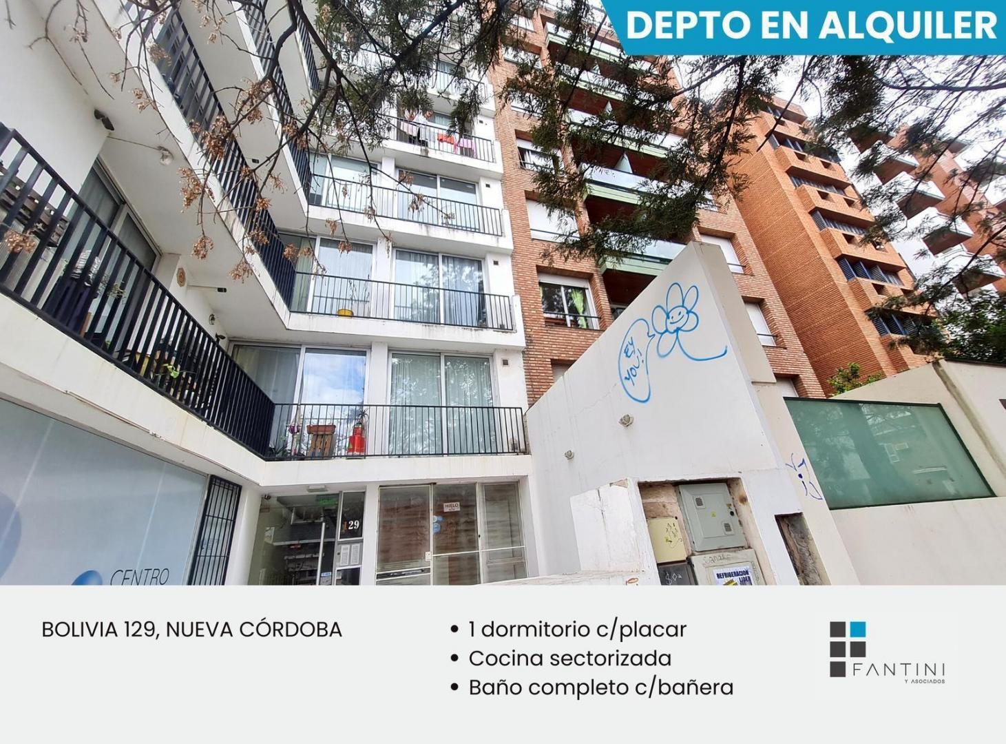 Foto de Alquiler Nueva Córdoba. 1 dormitorio. Parque las Tejas. Zona UNC., imagen 4