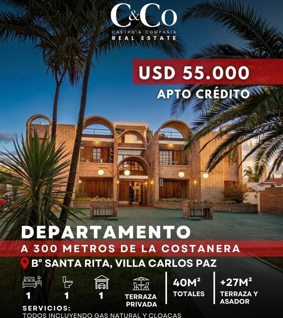 Foto de Venta Departamento de 1 Dormitorio En Barrio Santa Rita Villa Carlos Paz, imagen 2