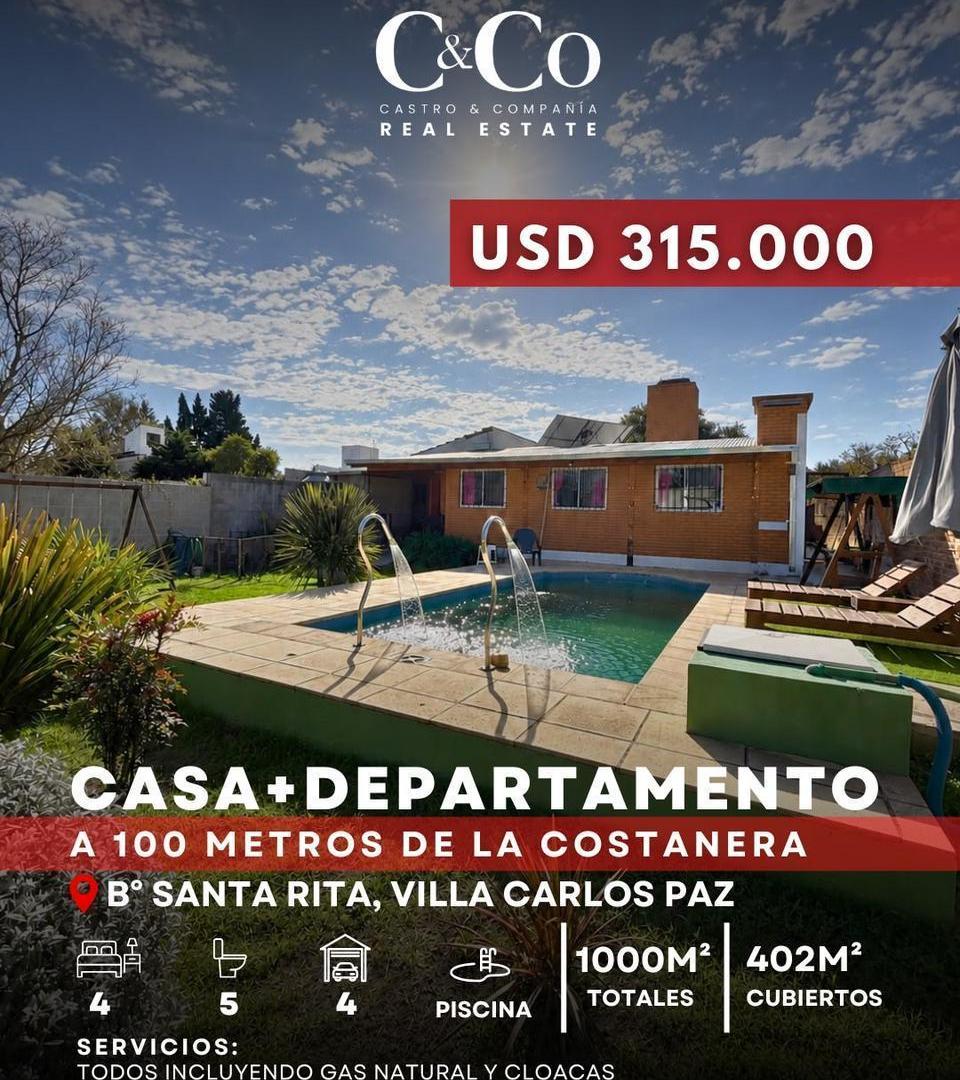 Foto de Venta Casa y Departamento A 100 Mts De La Costanera Lago San Roque En, imagen 2