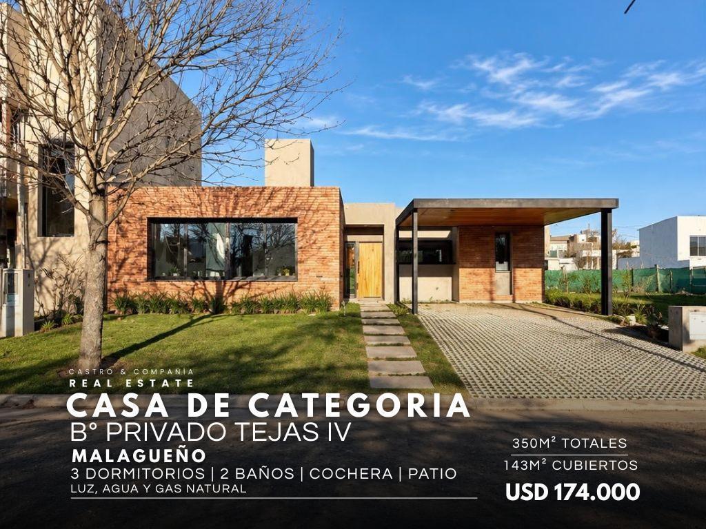 Foto de Venta Casa A Estrenar De 3 Dormitorios En Tejas 4 – Malagueño, imagen 1