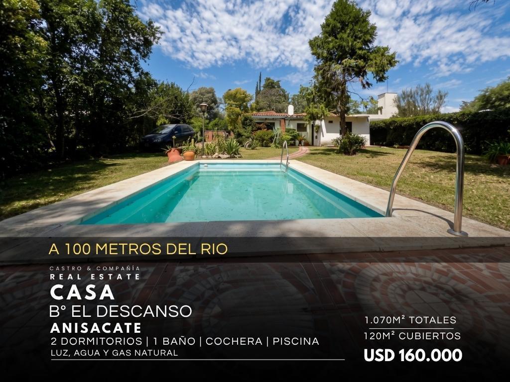 Foto de Chalet de 2 Dormitorios con Pileta en Venta, B. El Descanso - Anisacate, imagen 5