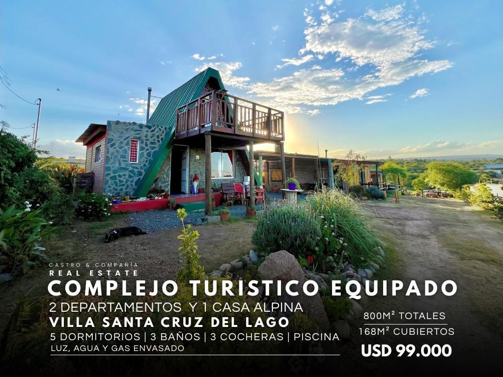 Foto de Complejo Turistico completamente equipado en venta, Villa Santa Cruz, imagen 1