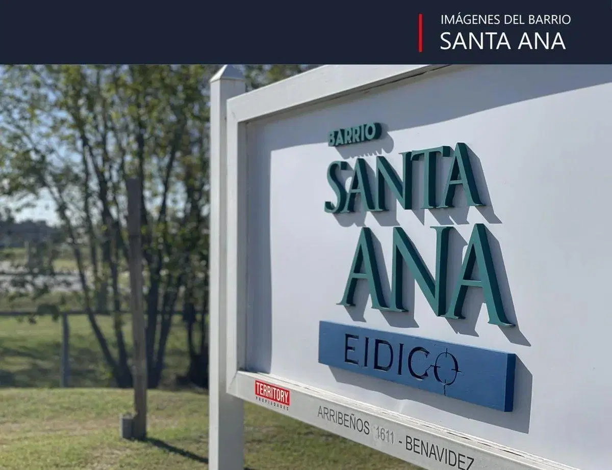 VENTA LOTE B° SANTA ANA, TIGRE COMPLEJO VILLANUEVA 2