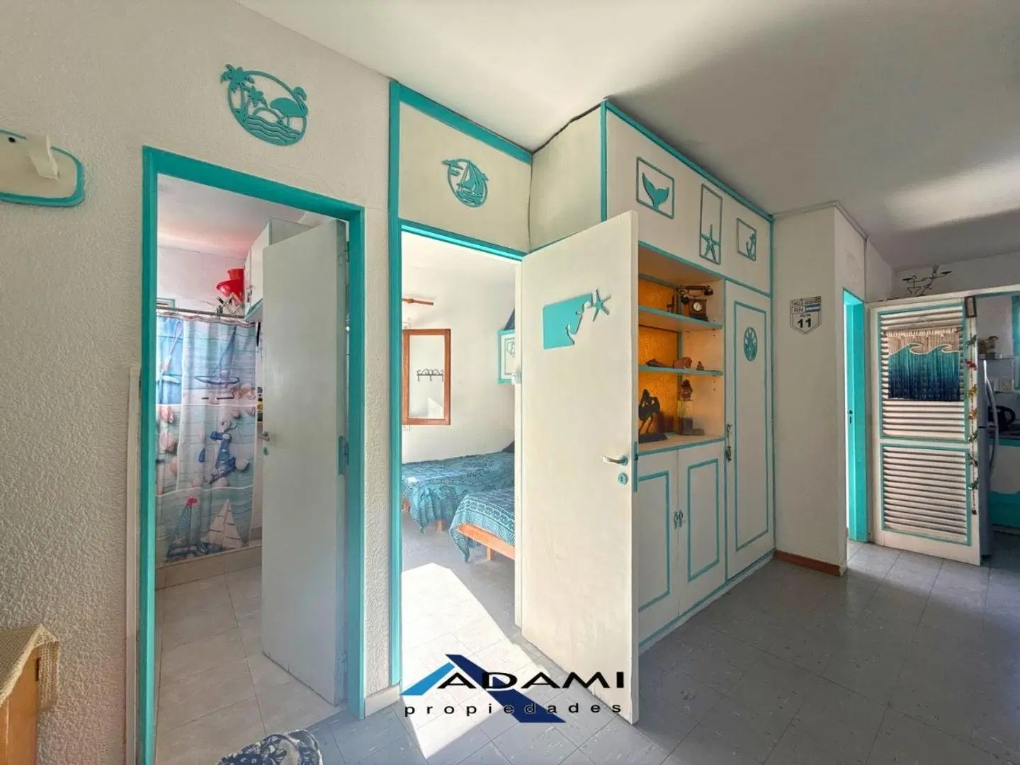Departamento 3 ambientes frente al mar en Zona Norte 5
