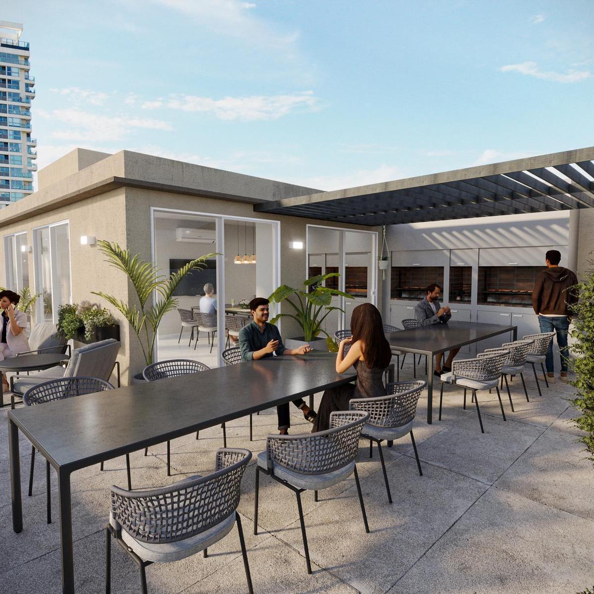Departamento Full amenities 2 ambientes con patio Nuñez categoria