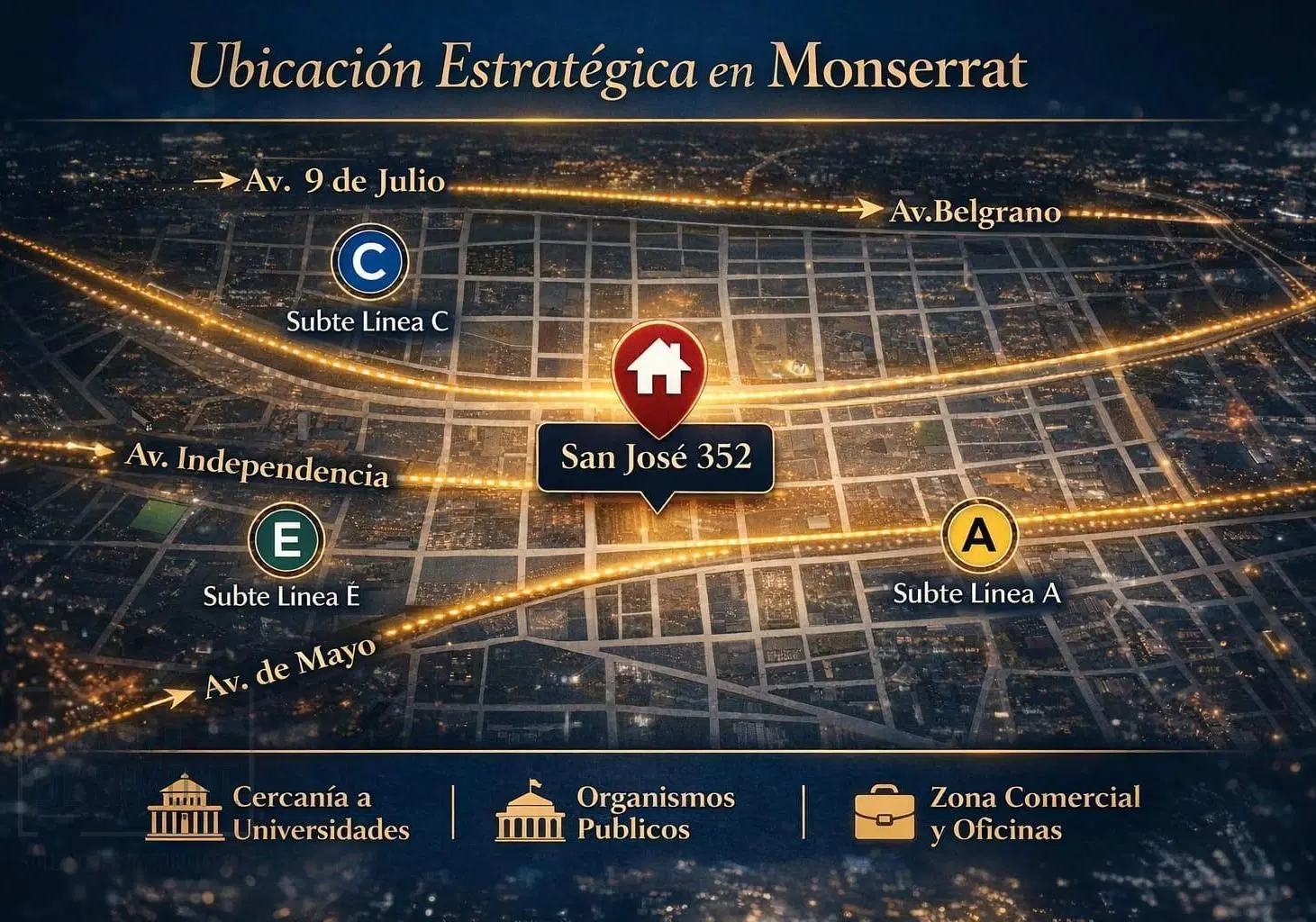 Piso completo 160m2 ideal coworking o estudio profesional 4