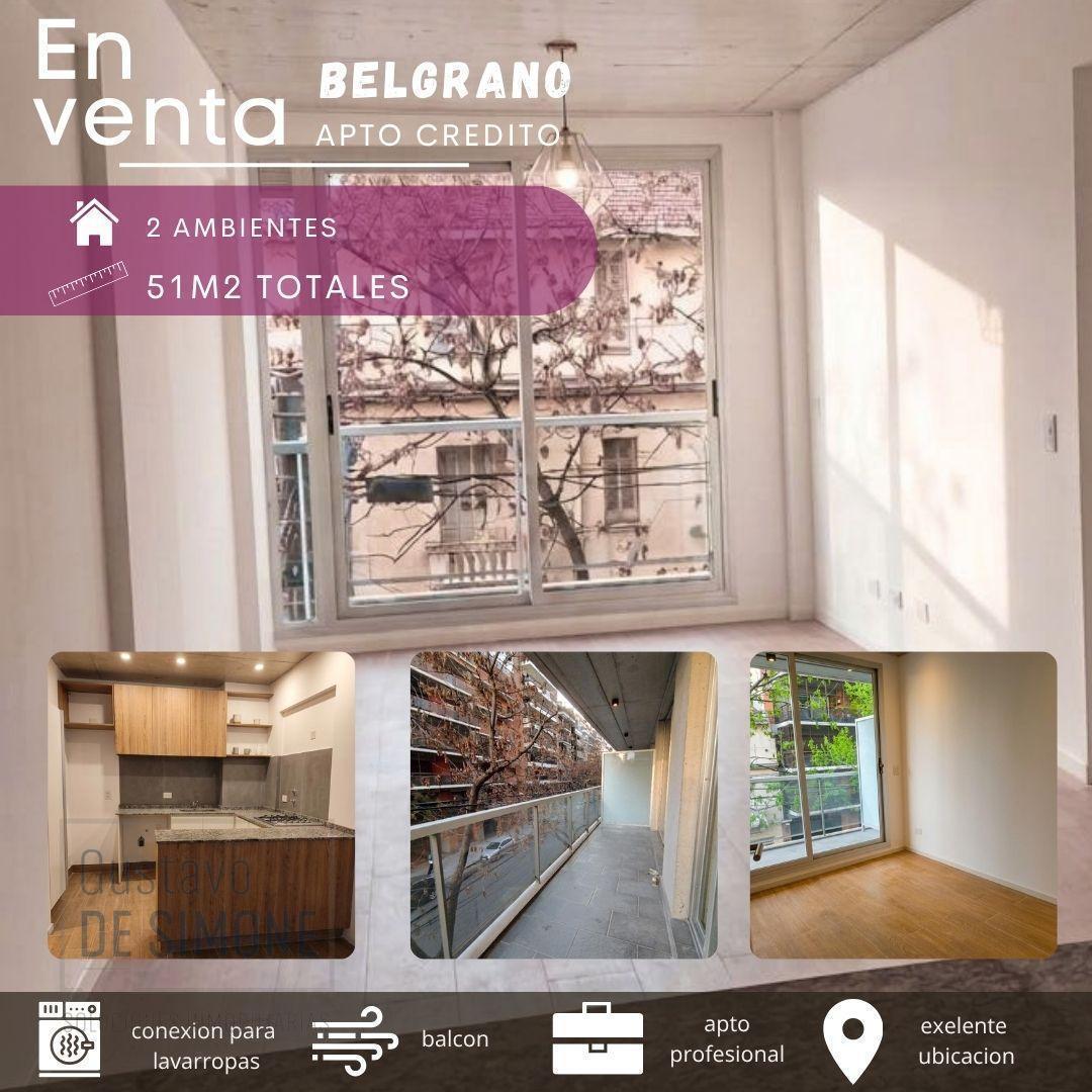Foto de venta dos ambientes en Belgrano Apto credito, imagen 1