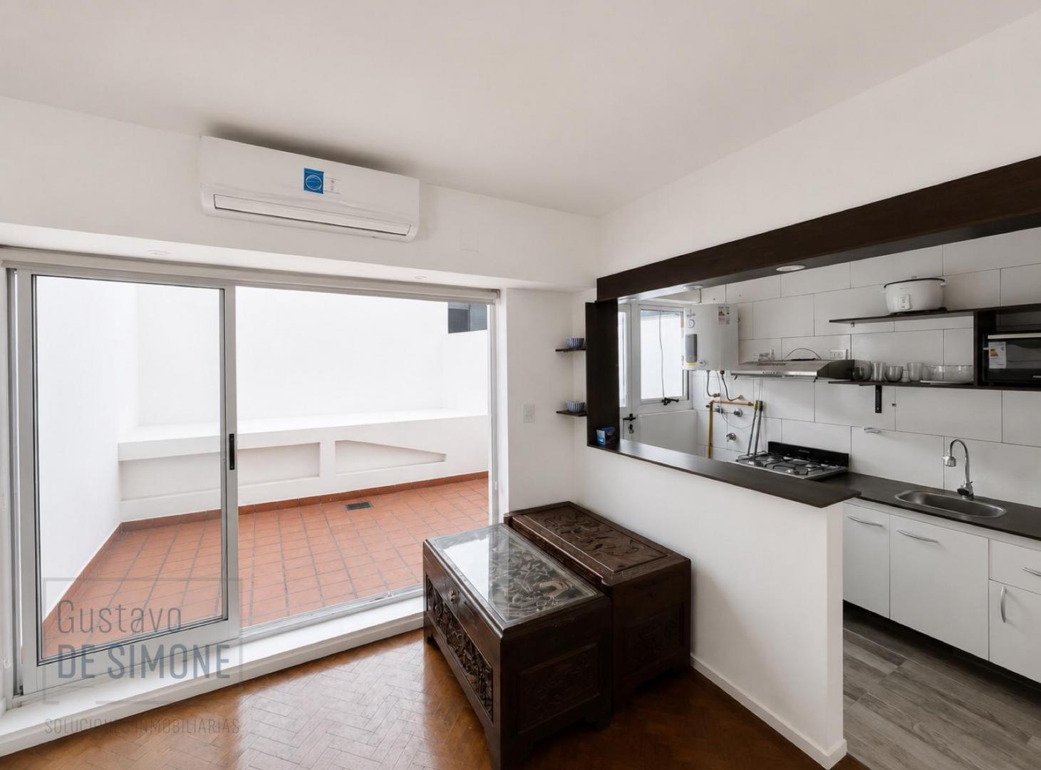 Foto de Venta Departmanto monoambiente con patio en Belgrano, imagen 1
