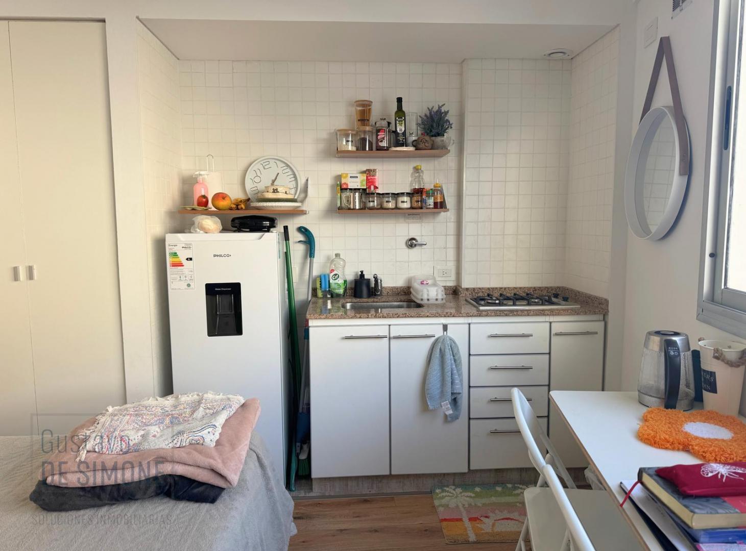 Foto de Departamento monoambiente amoblado con baulera en Venta en Recoleta, imagen 4