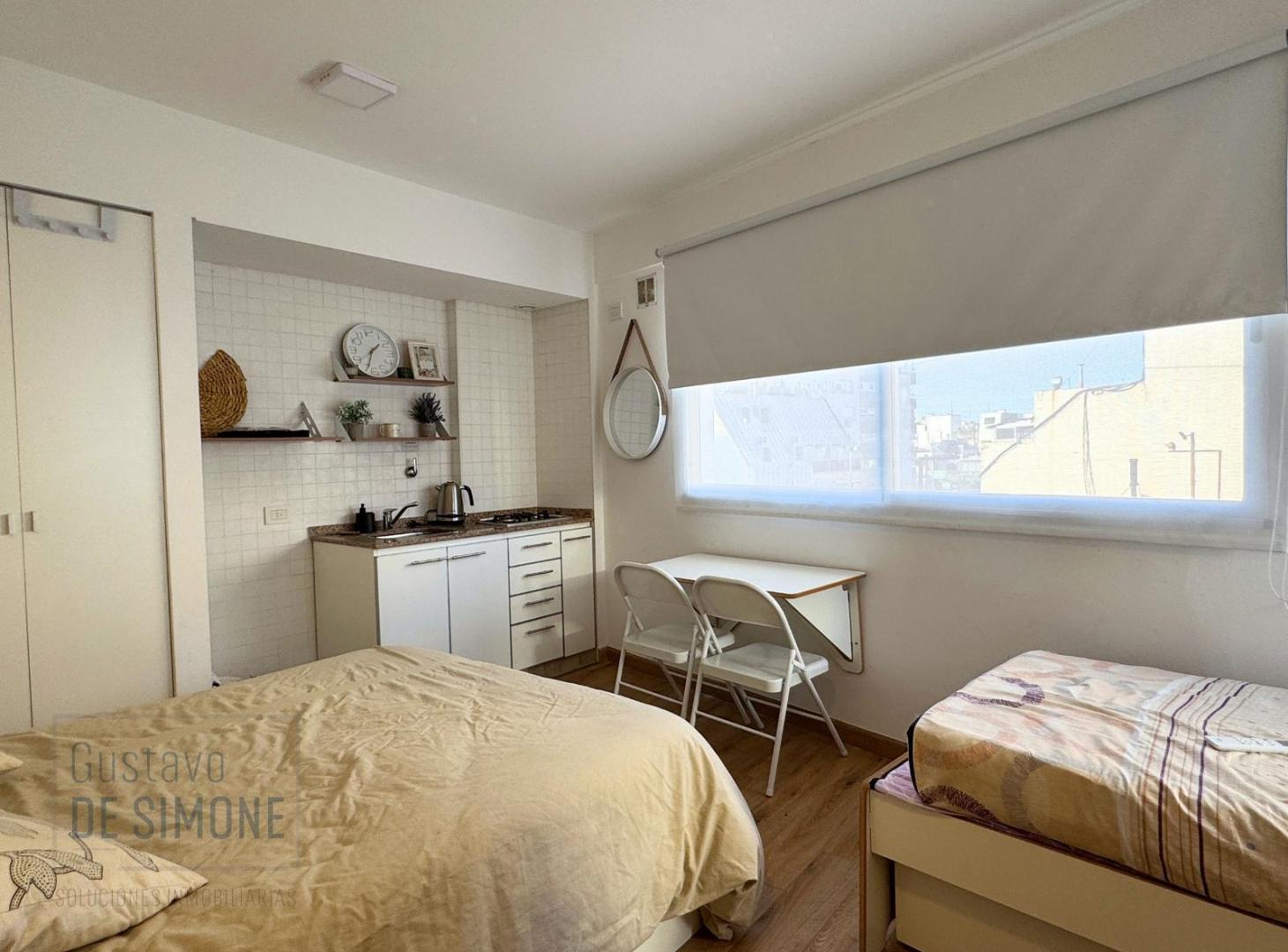 Foto de Departamento monoambiente amoblado con baulera en Venta en Recoleta, imagen 2