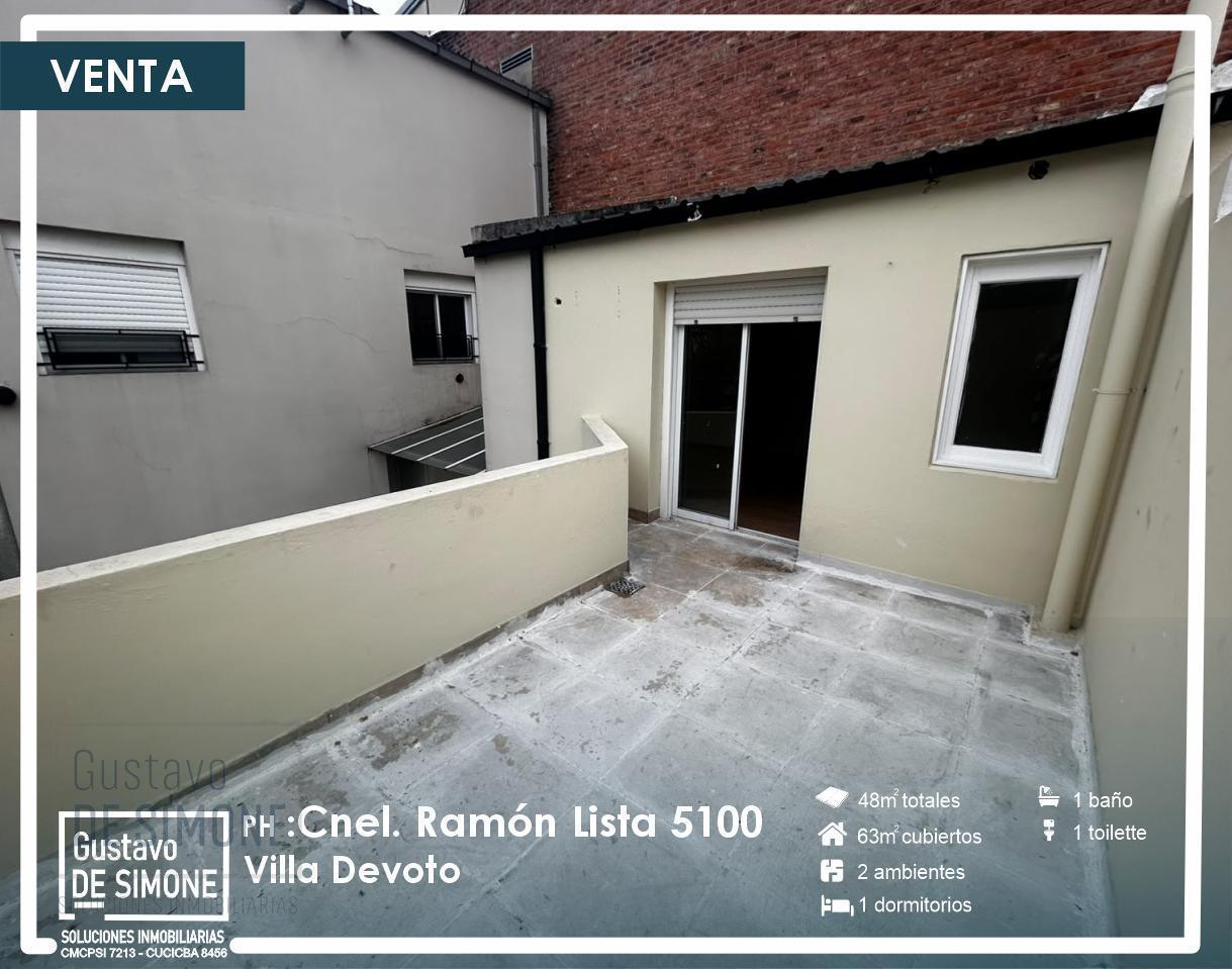Foto de Venta PH de 2 ambientes con patio y balcón en Villa Devoto, imagen 5