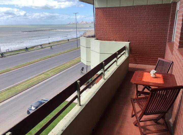 ALQUILER 24 MESES DEPARTAMENTO 2 AMBIENTES CON PEQUEÑA DEPENDENCIA, BALCON VISTA AL MAR Y COCHERA 2