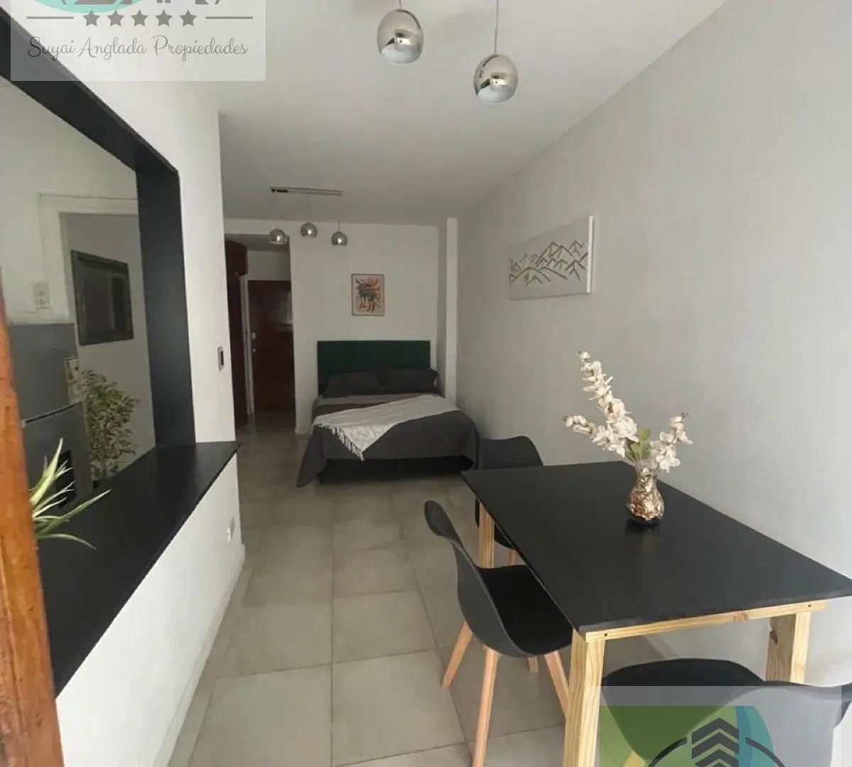 DEPARTAMENTO 1 AMBIENTE - RECICLADO - AMOBLADO - FRENTE BALCON 1