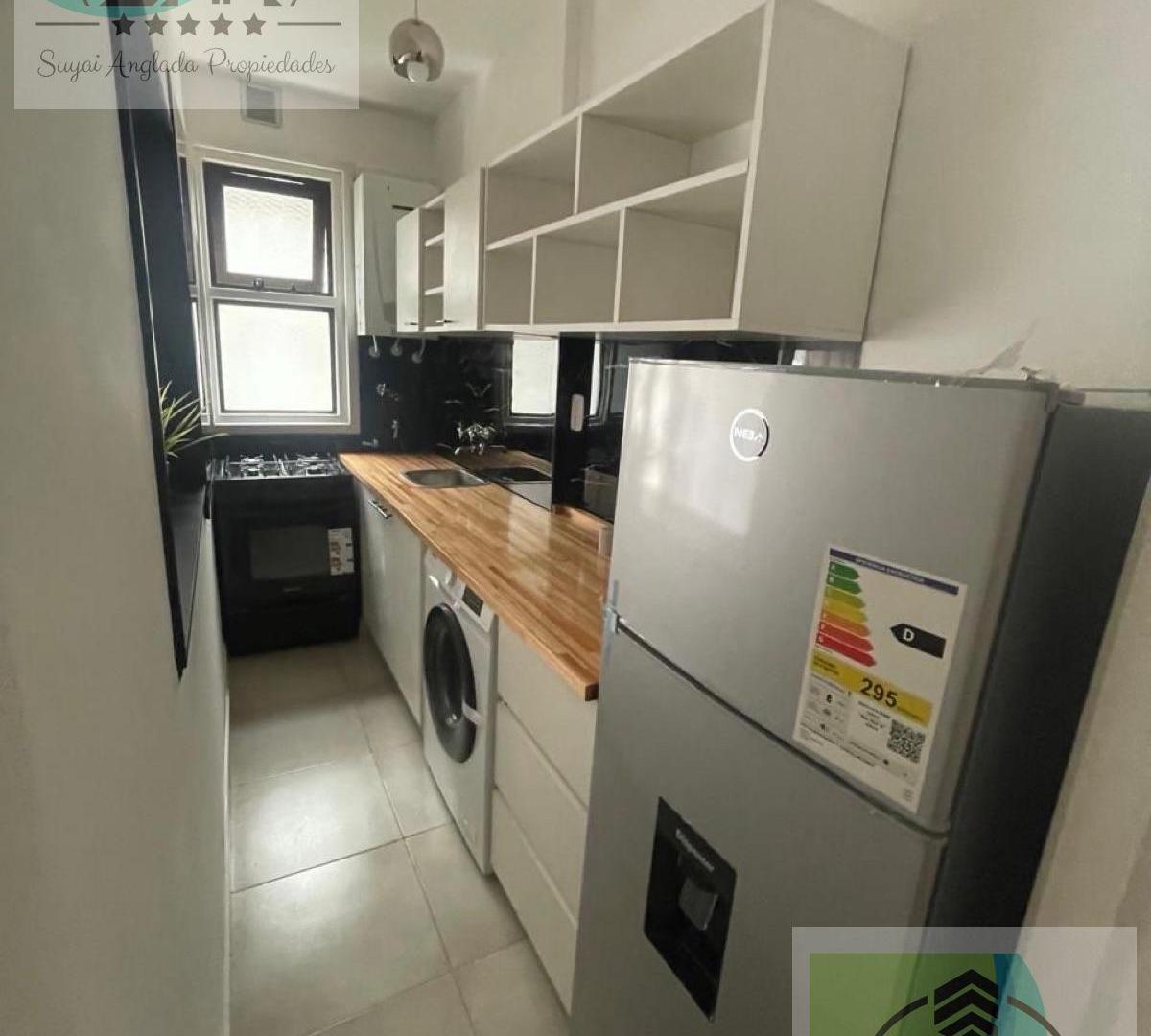 Foto de DEPARTAMENTO 1 AMBIENTE - RECICLADO - AMOBLADO - FRENTE BALCON, imagen 3