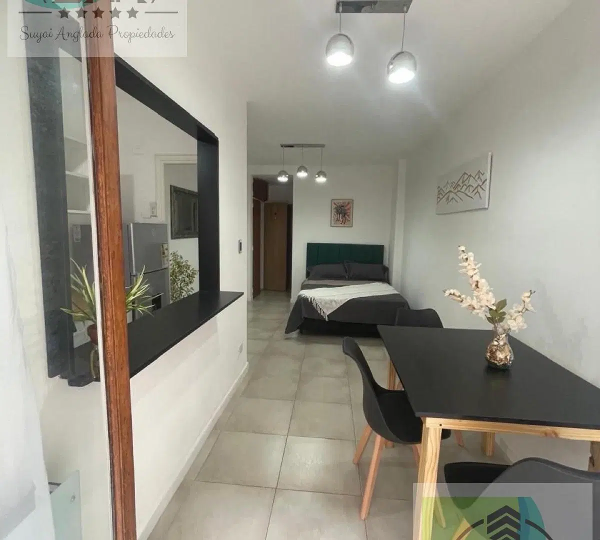 DEPARTAMENTO 1 AMBIENTE - RECICLADO - AMOBLADO - FRENTE BALCON 5