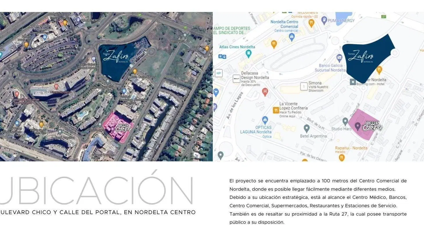 Departamento  en Venta en Torre Zafiro, El Portal, Nordelta 2