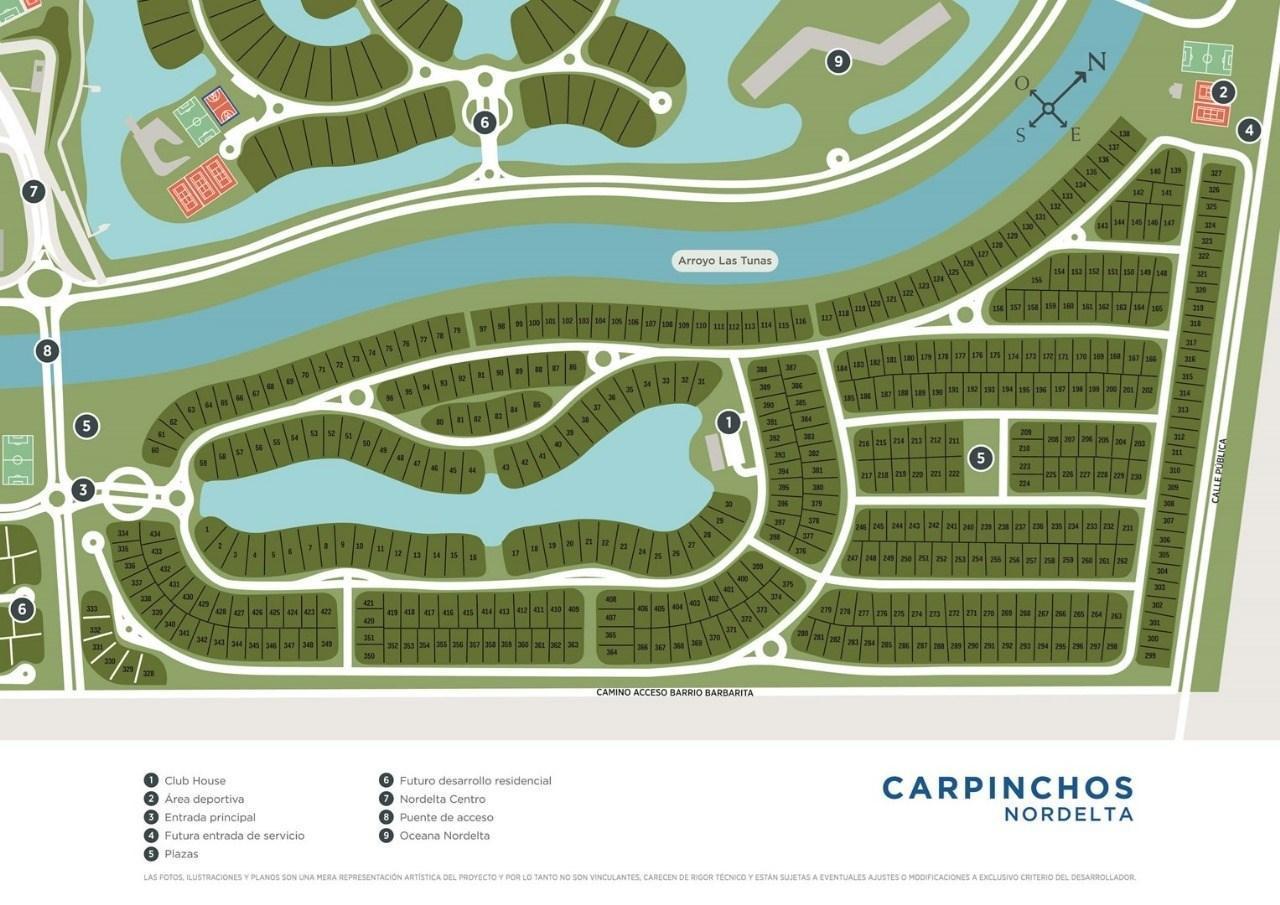 Terreno Lote  en Venta en Carpinchos, Nordelta, Tigre